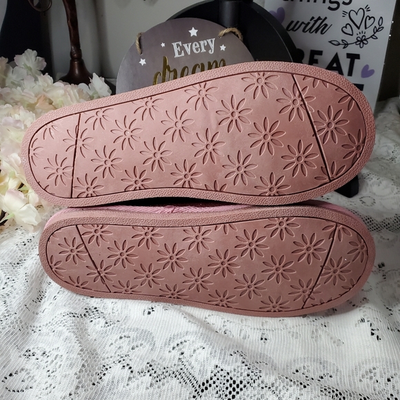 George Big Girls' Hug Boots - Glittery Pink sz 6 - Picture 3 of 4